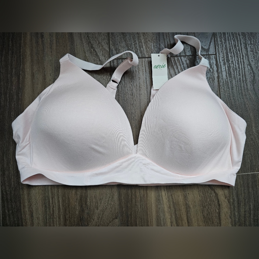 Aerie Real Sunnie Wireless Lightly Lined Bra, size 36D